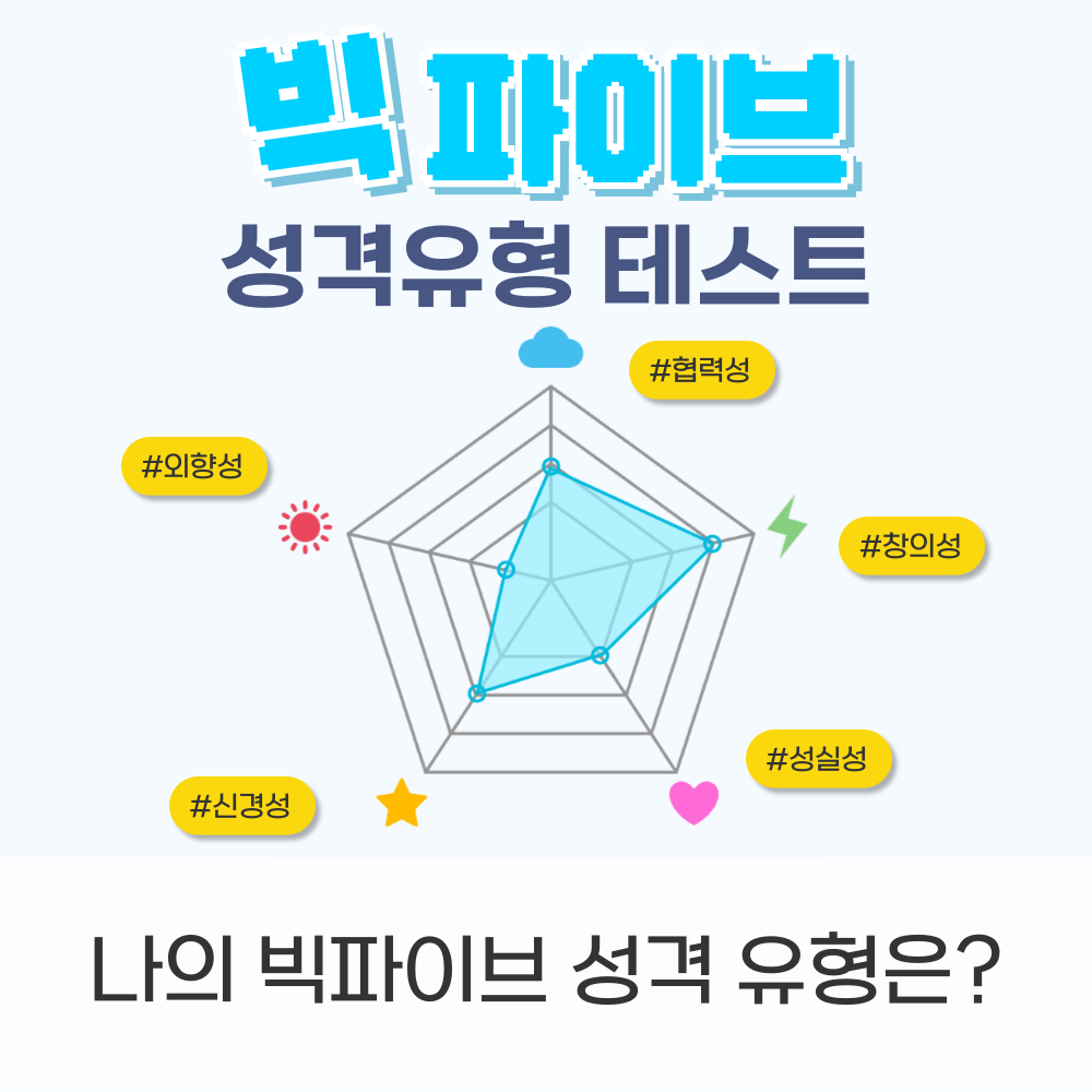 빅파이브 성격유형 테스트